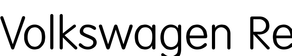 Volkswagen Regular cкачати шрифт безкоштовно